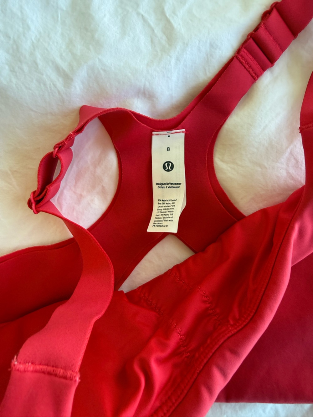 Ultralu Square-Neck Workout Bra *Medium Support, B/C Cup - Picture 4 of 8